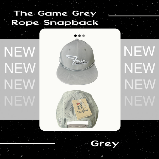 The Game Grey Rope Snapback