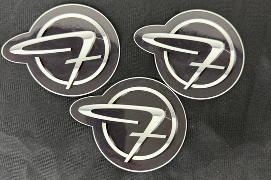 Circle "F" Logo Car Sticker