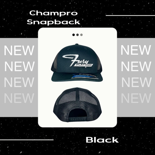 Champro Black Snapback