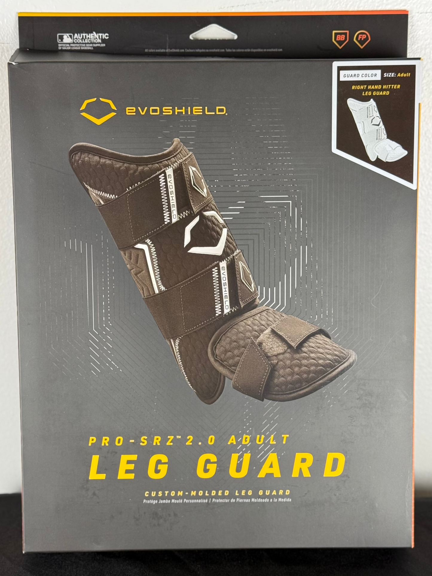 White Evoshield Leg Guard