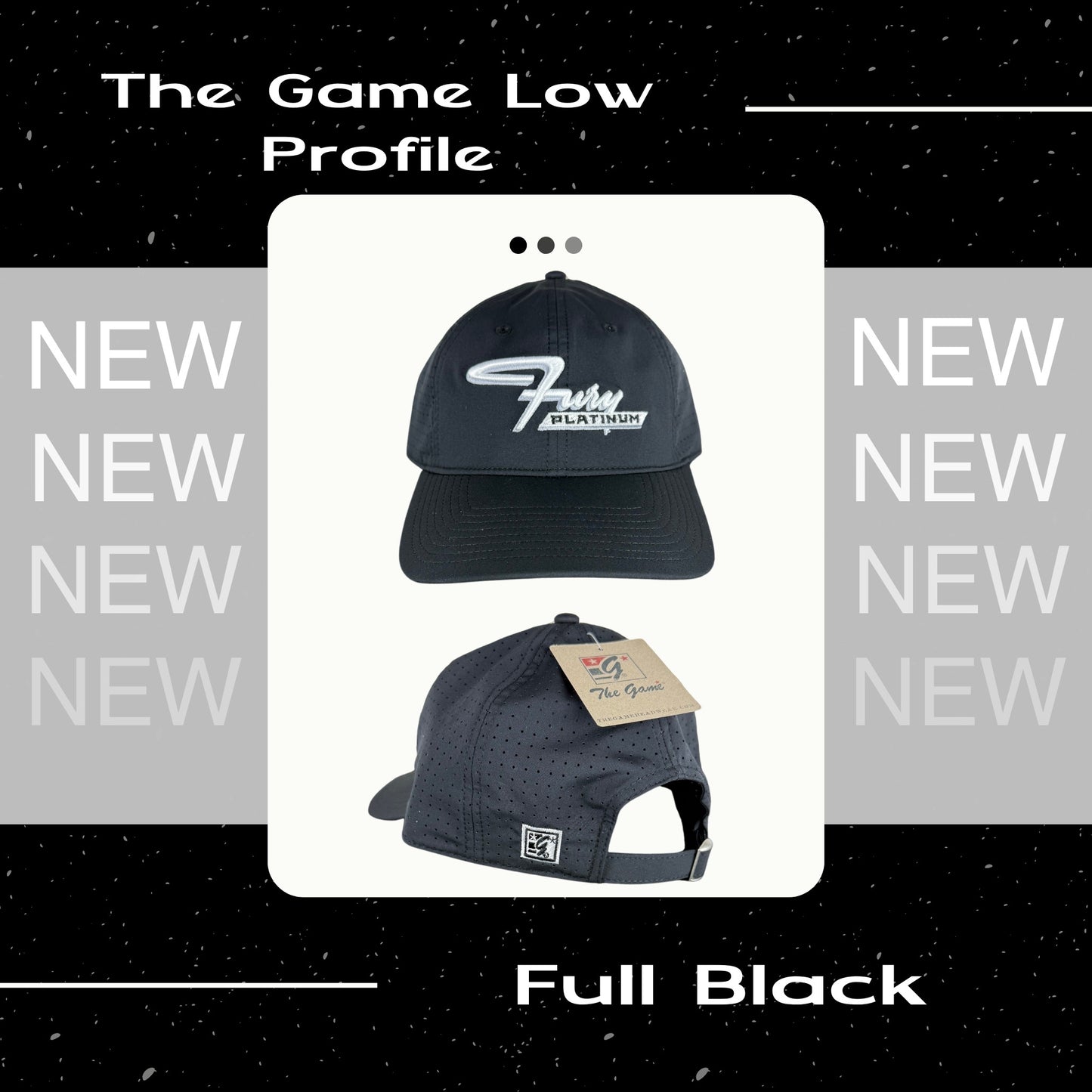The Game Low Profile Black Hat